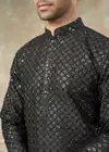 Outluk Vol 139 Mens Digital Printed Silk Kurta Pajama Wholesale Maunfacturers